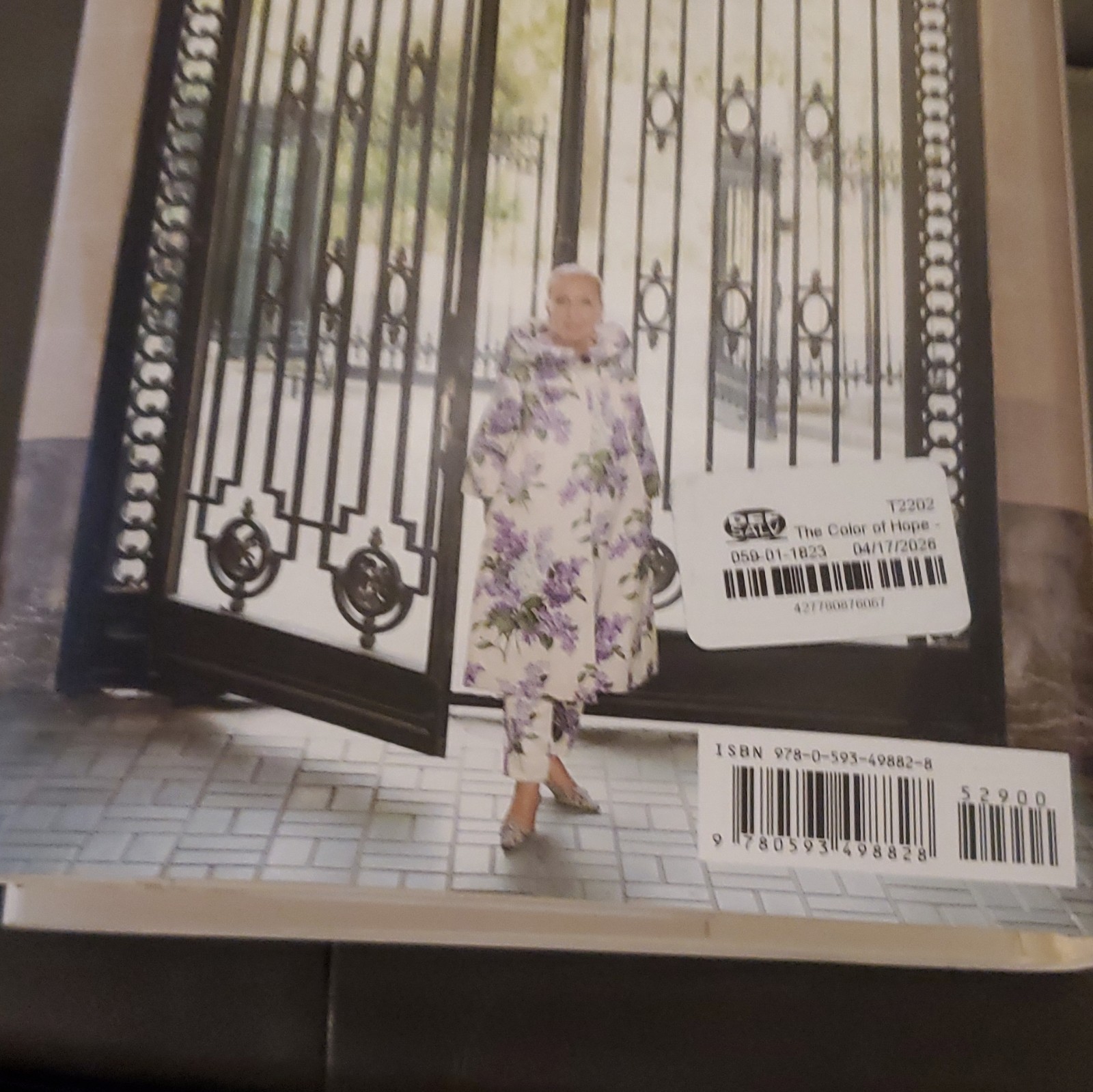 Danielle Steel Color of Hope: A Novel Hardcover 2025 Fiction by Random House