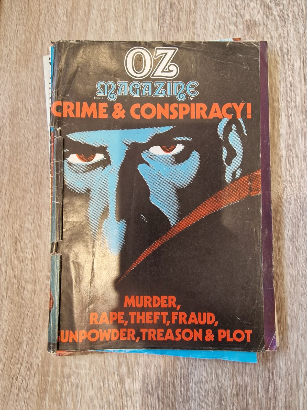 Oz Magazine Issue 41. April 1972. Alternative Counterculture Underground