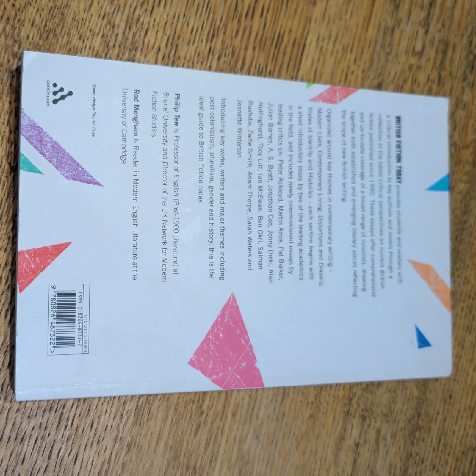 British Fiction Today by Philip Tew (2007, Uk-Trade Paper)
