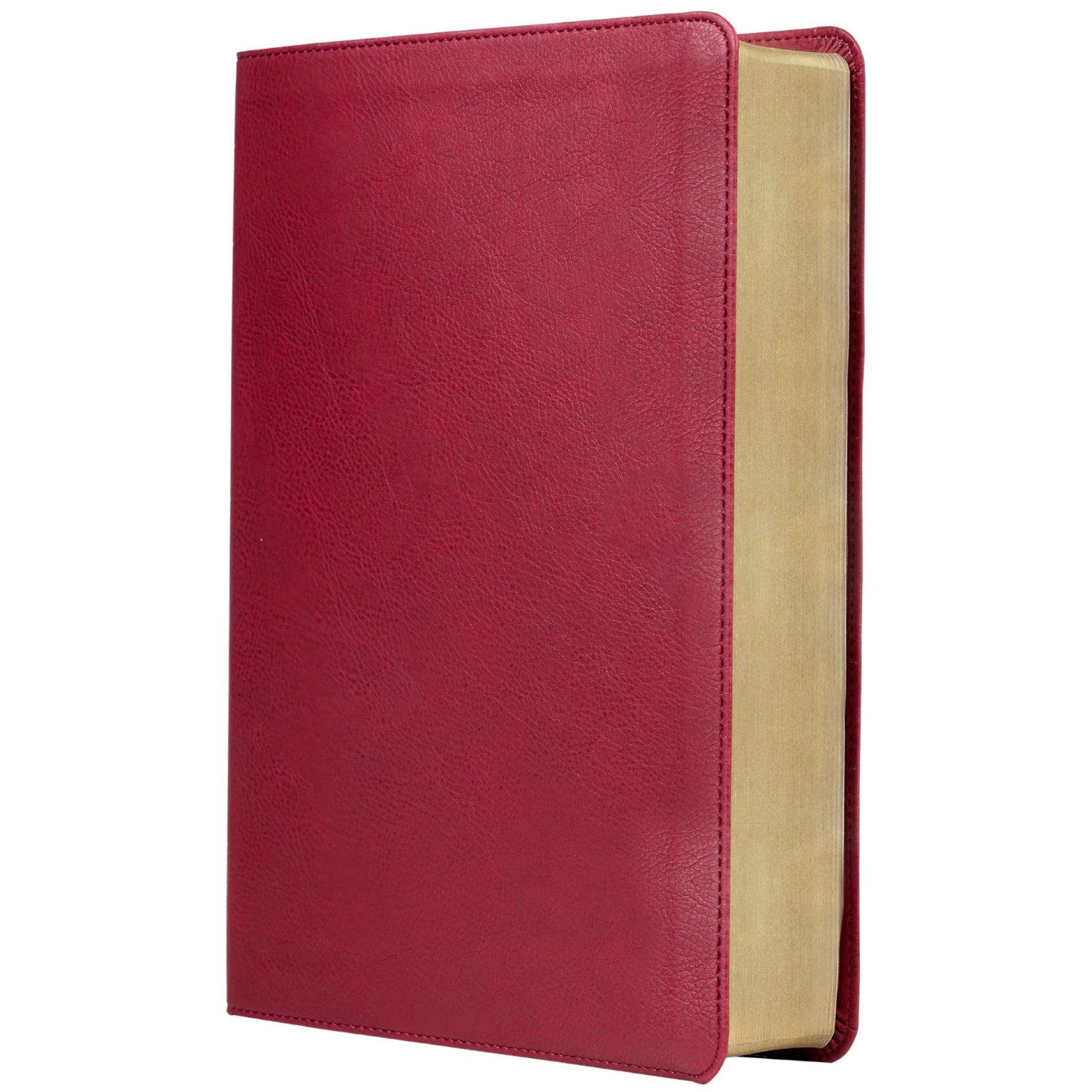 RVR, Biblia de estudio trasfondo cultural, Leathersoft, Rojo vino by Vida