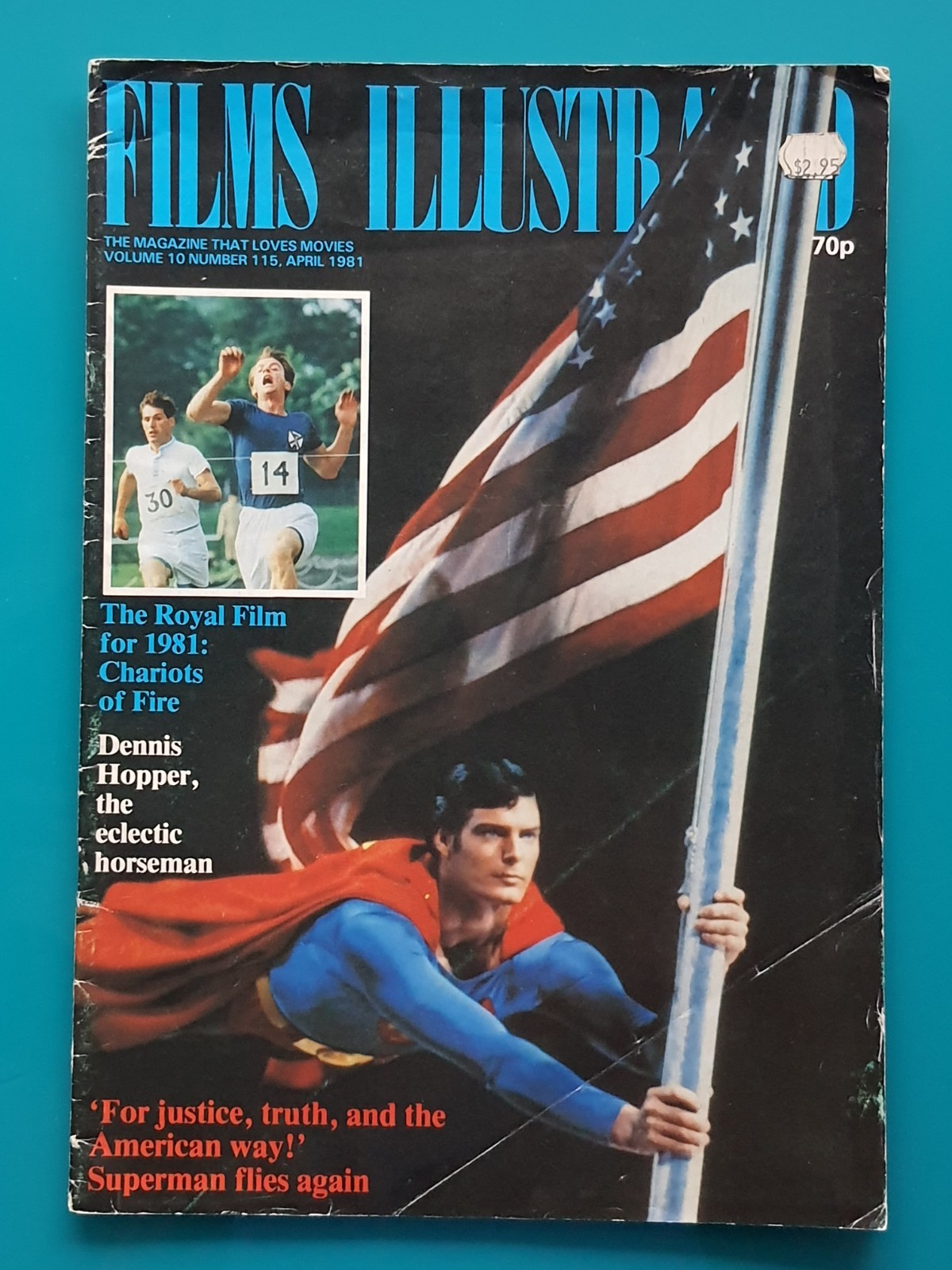🟢 Films Illustrated Christopher Reeve Superman II Timothy Dalton April 1981