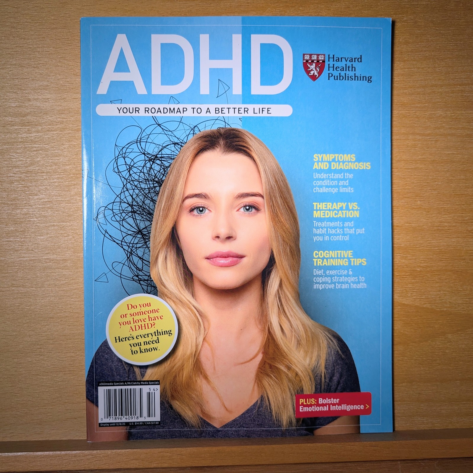 Harvard Health Publishing Magazine December 2025 ADHD NO LABEL