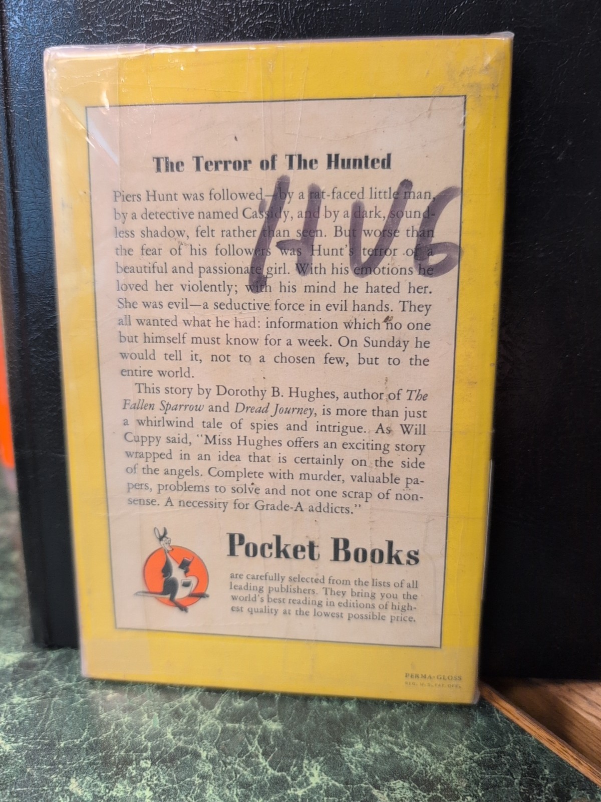 THE DELICATE APE by Dorothy B. Hughes – Vintage Suspense PB – GGA – 1946