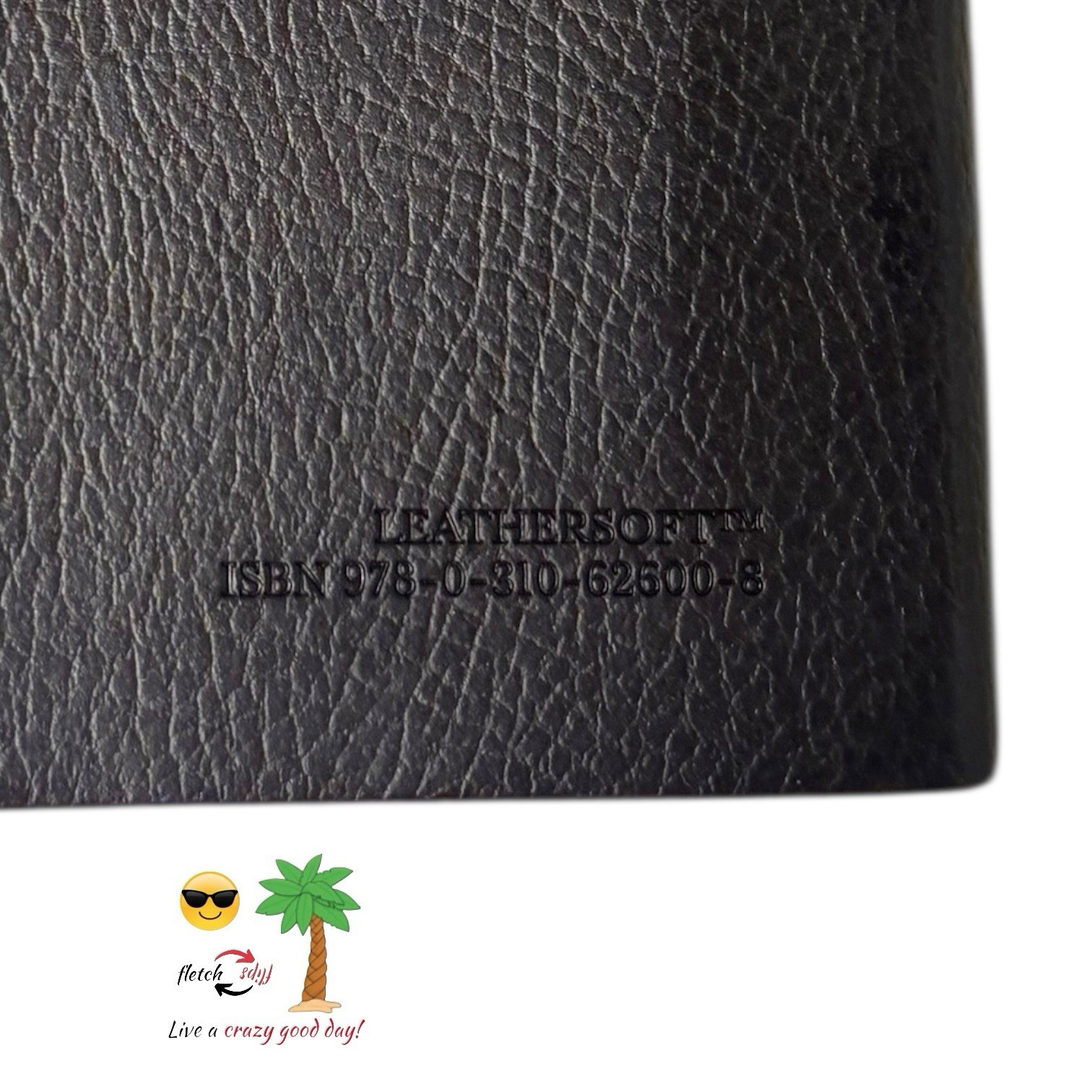 NOS NIV Compact Holy Bible Zondervan 2011 Brown LEATHERSOFT™ L👀K & Read