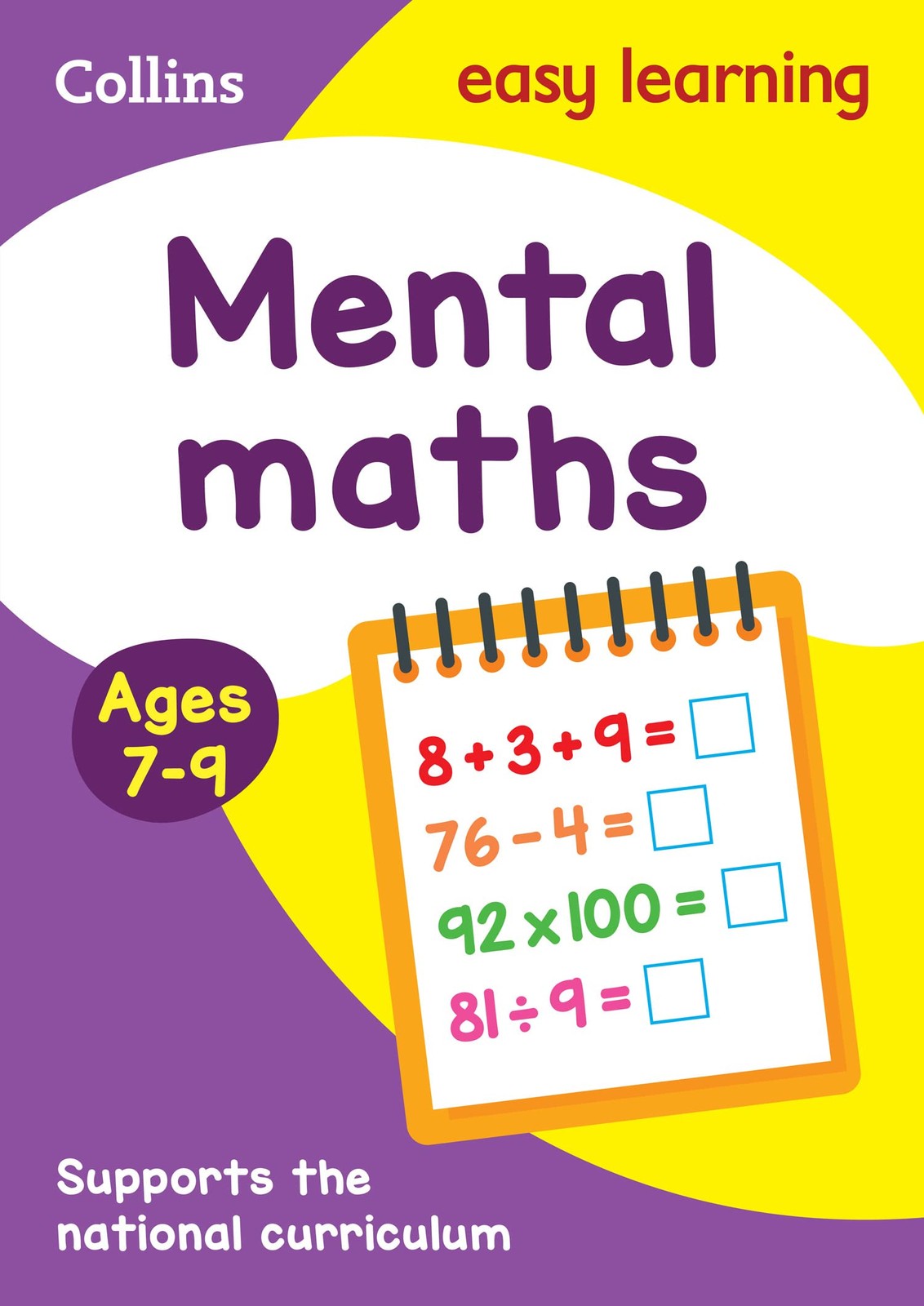 Collins Easy Learning Age 7-11 ― Mental Maths Ages 7-9: New Edition – pape…