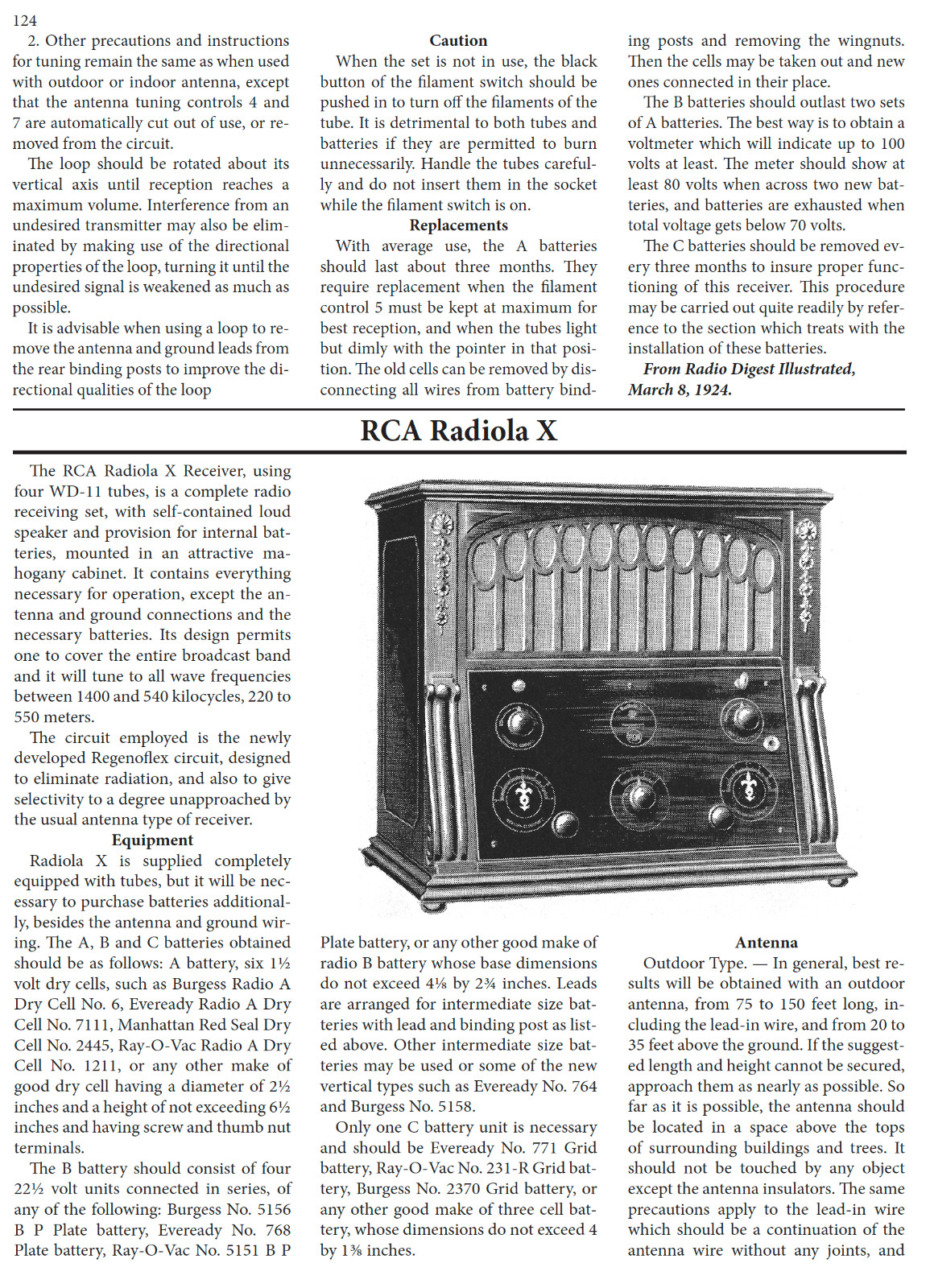 Vintage Radios from the Pages of Radio Digest Illustrated, NEW, from John Terrey