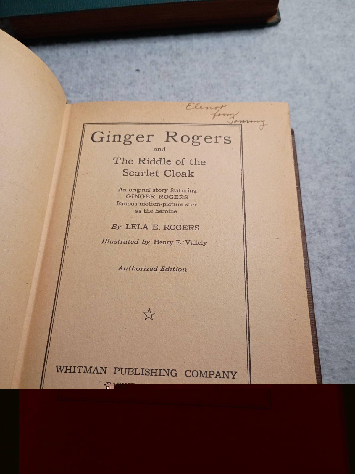 The Whitman Publishing Co. Books Set of 6, 1940s