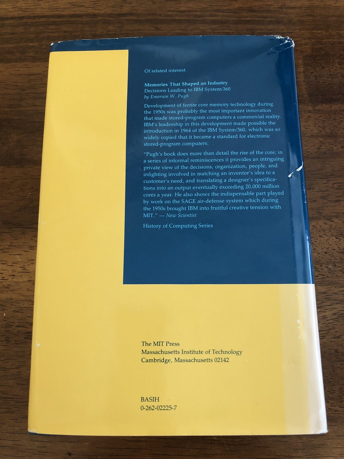 IBM’s Early Computers Charles J Bashe 1986 HC/second Printing