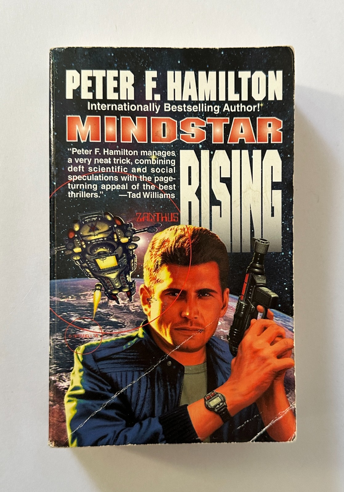 PETER F. HAMILTON Judas/Pandora/Mindstar/Alchemist/Naked God 8 MM Paperback LOT