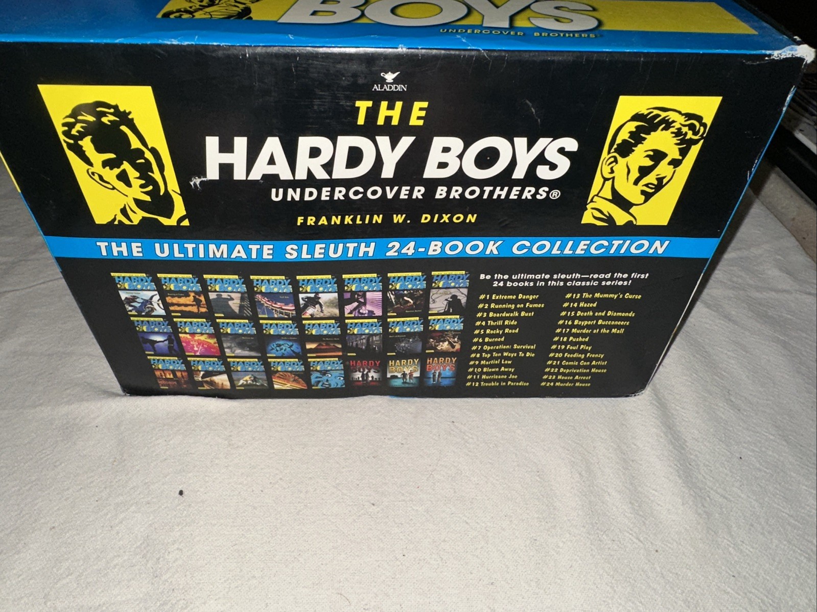 The Ultimate Sleuth 24 Book Collection The Hardy Boys Undercover Brothers