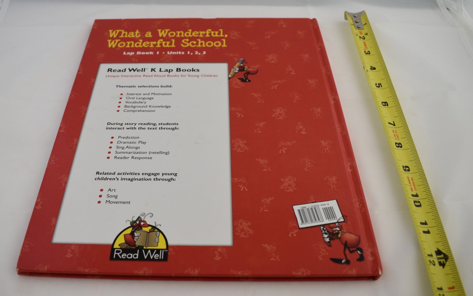 Read Well K Kindergarten Lap Books Lot 8 of 9 Teacher Classroom Sopris West READ