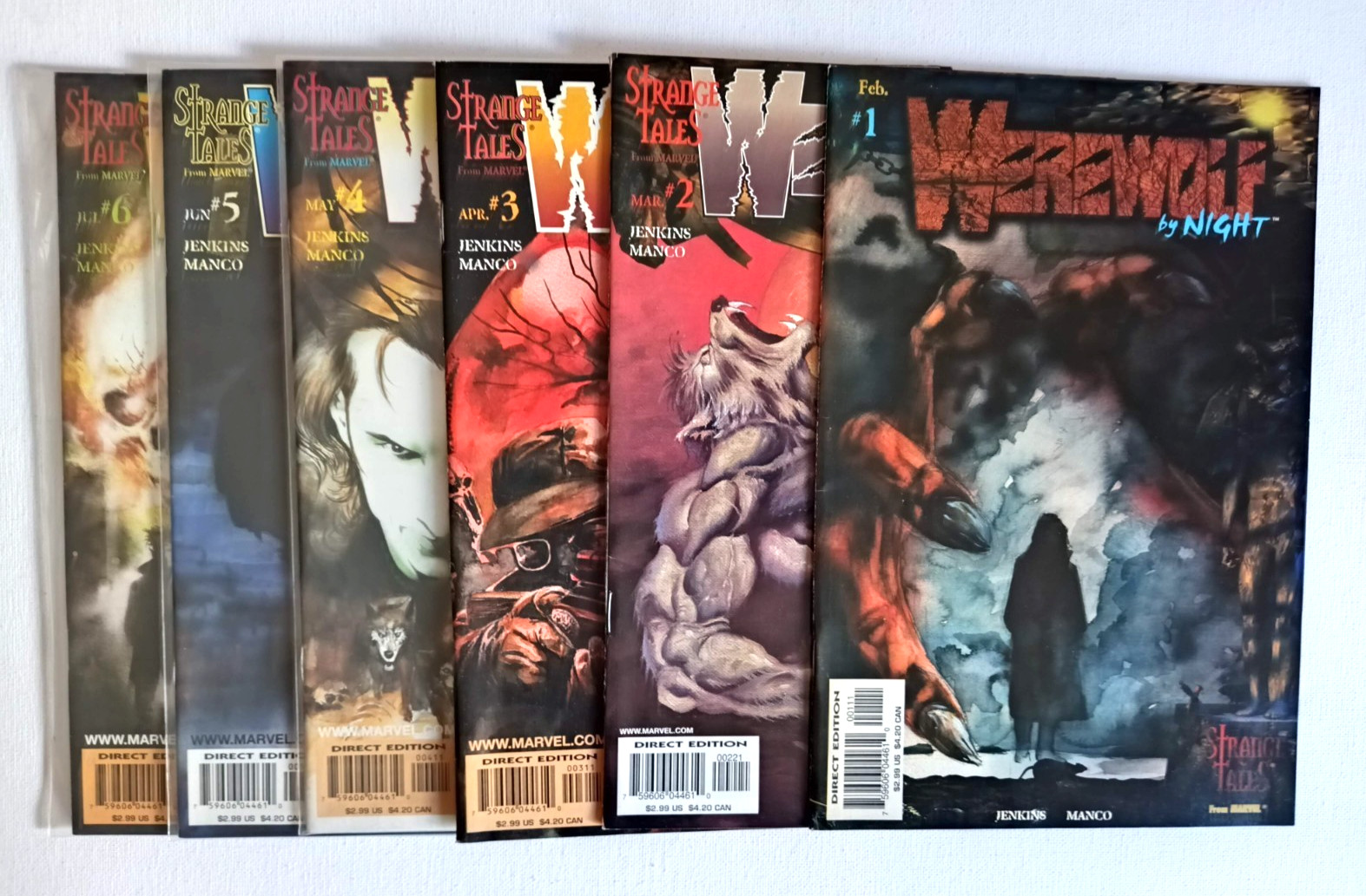 Strange Tales: Werewolf by Night #1-6 COMPLETE | 1998 | Marvel Comics VF/NM