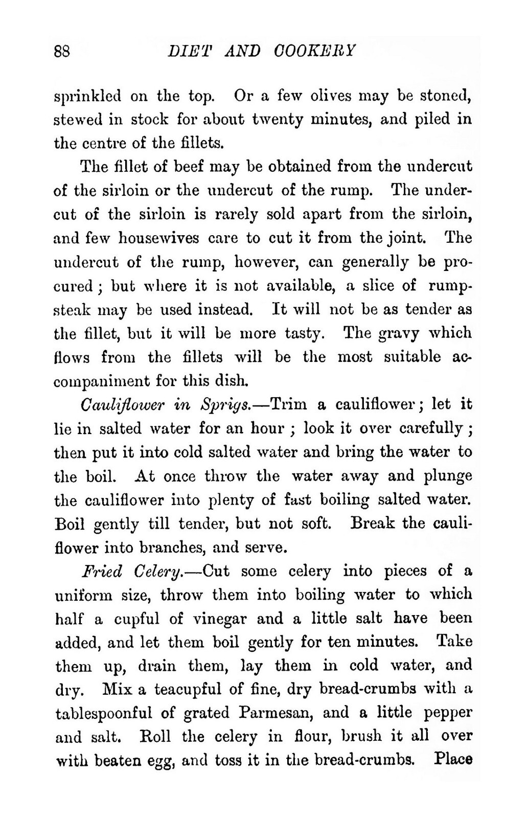 1905 Cookery for common ailments Vintage Cook Book 314 Pages