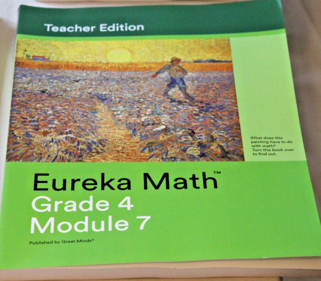 Great Minds Eureka Math Grade 4 Teacher & Student Edition Set Modules 1-7