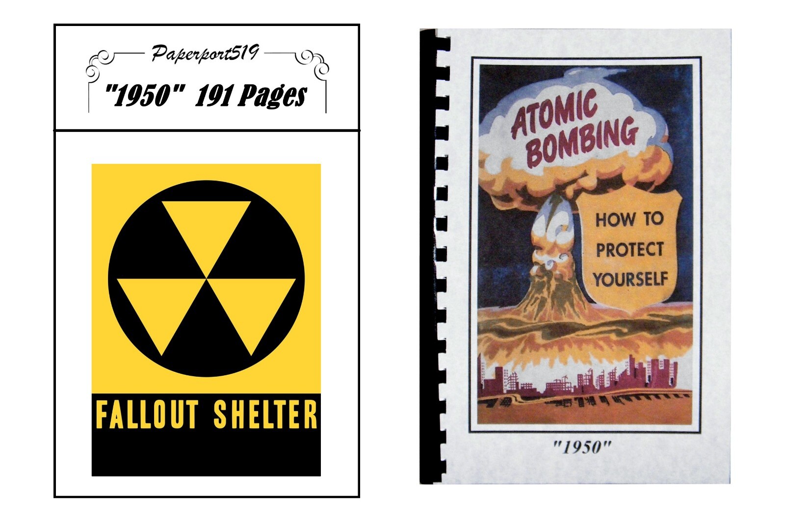 Atomic (Nuclear) bombing how to protect yourself “1950” 191 Pages