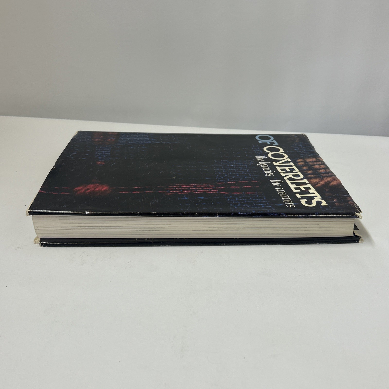 Of Coverlets: The Legacies, the Weavers True First Edition Book 1983 See Photos