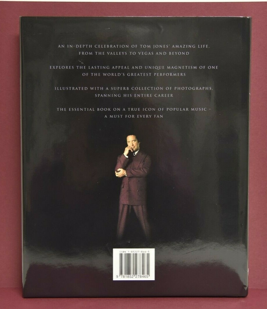 Tom Jones “A Life In Pictures” by Chris Roberts “New Book” 159 pages