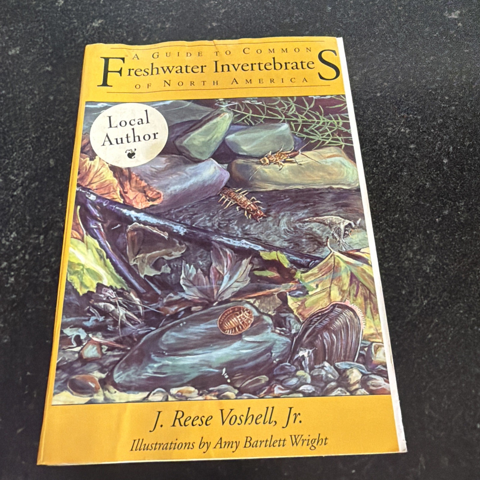 J Reese Voshell Signed Freshwater Invertebrates of North America Paperback