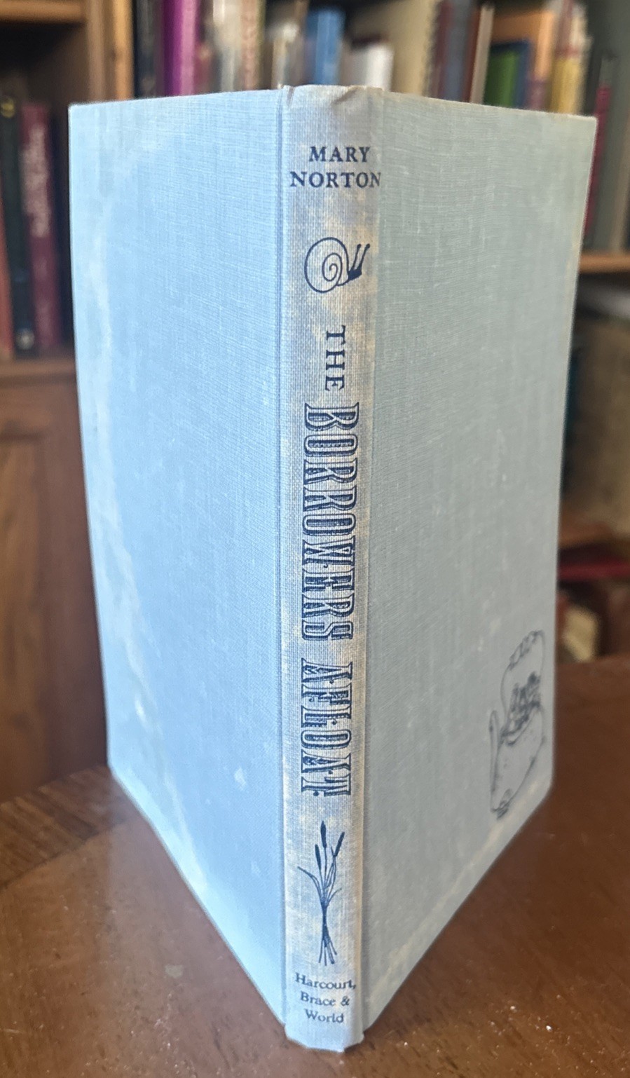 THE BORROWERS AFLOAT by Mary Norton. illus Beth Joe Krush 1959 HCDJ. 1st Edn VG