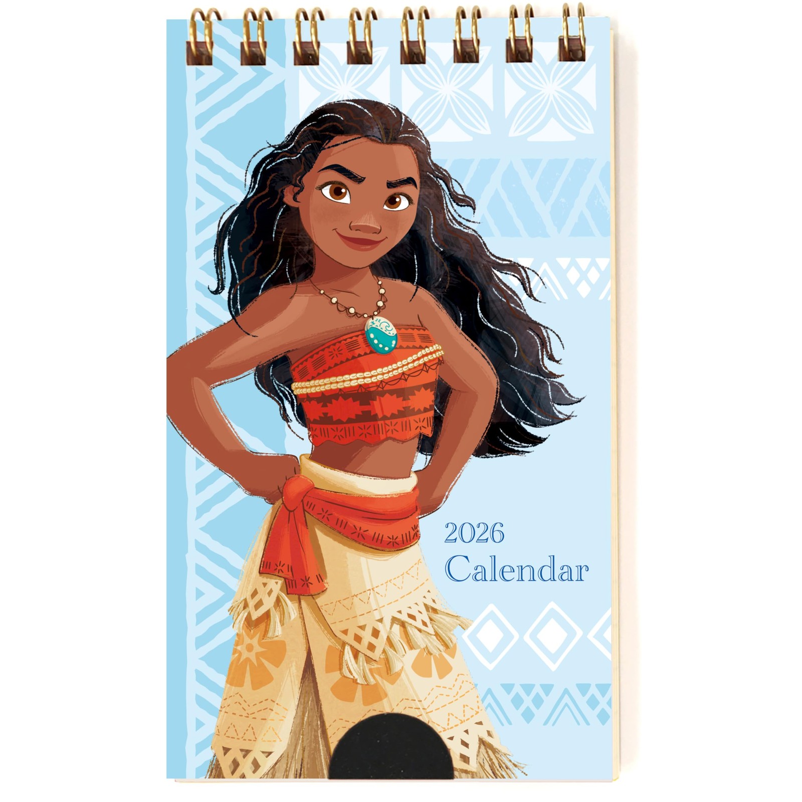 Todan 2026 Disney Princess Pocket Calendar (Moana) 12.3 X 7Cm Td-30085-H_