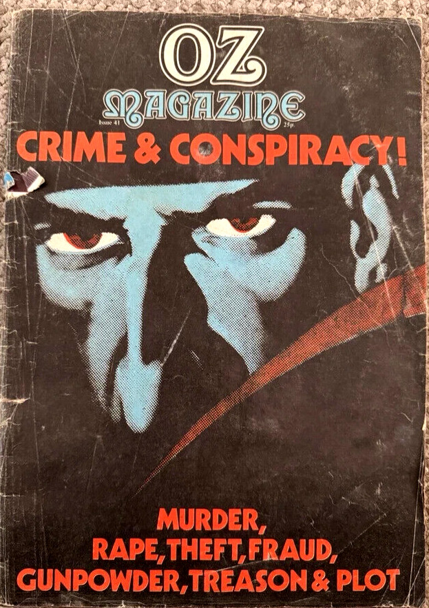 OZ #18+35+37+41 magazines Special Pig Issue UK (1971)