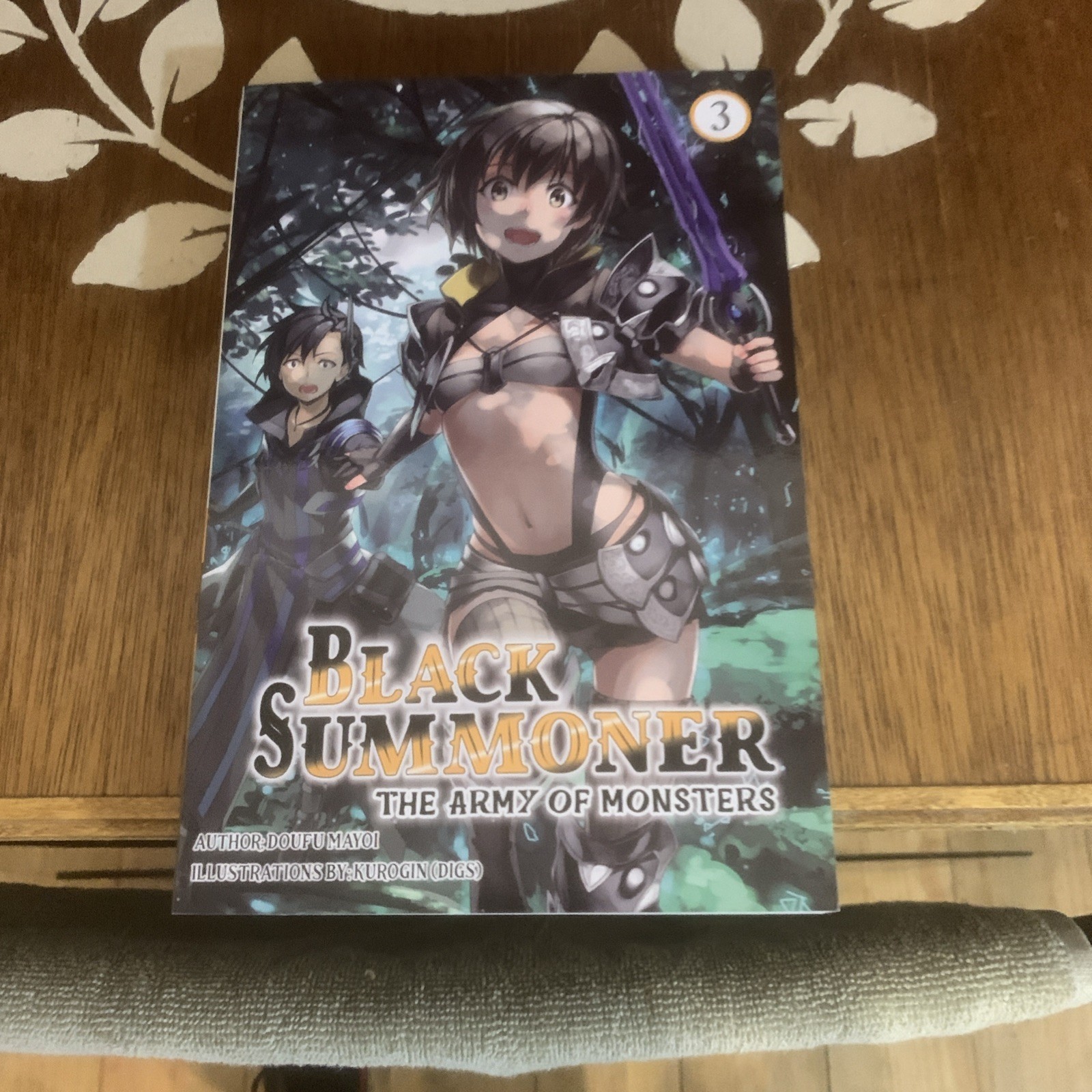 Black Summoner, Vol. 3 (light Novel) by Doufu Mayoi (2024, Trade Paperback)