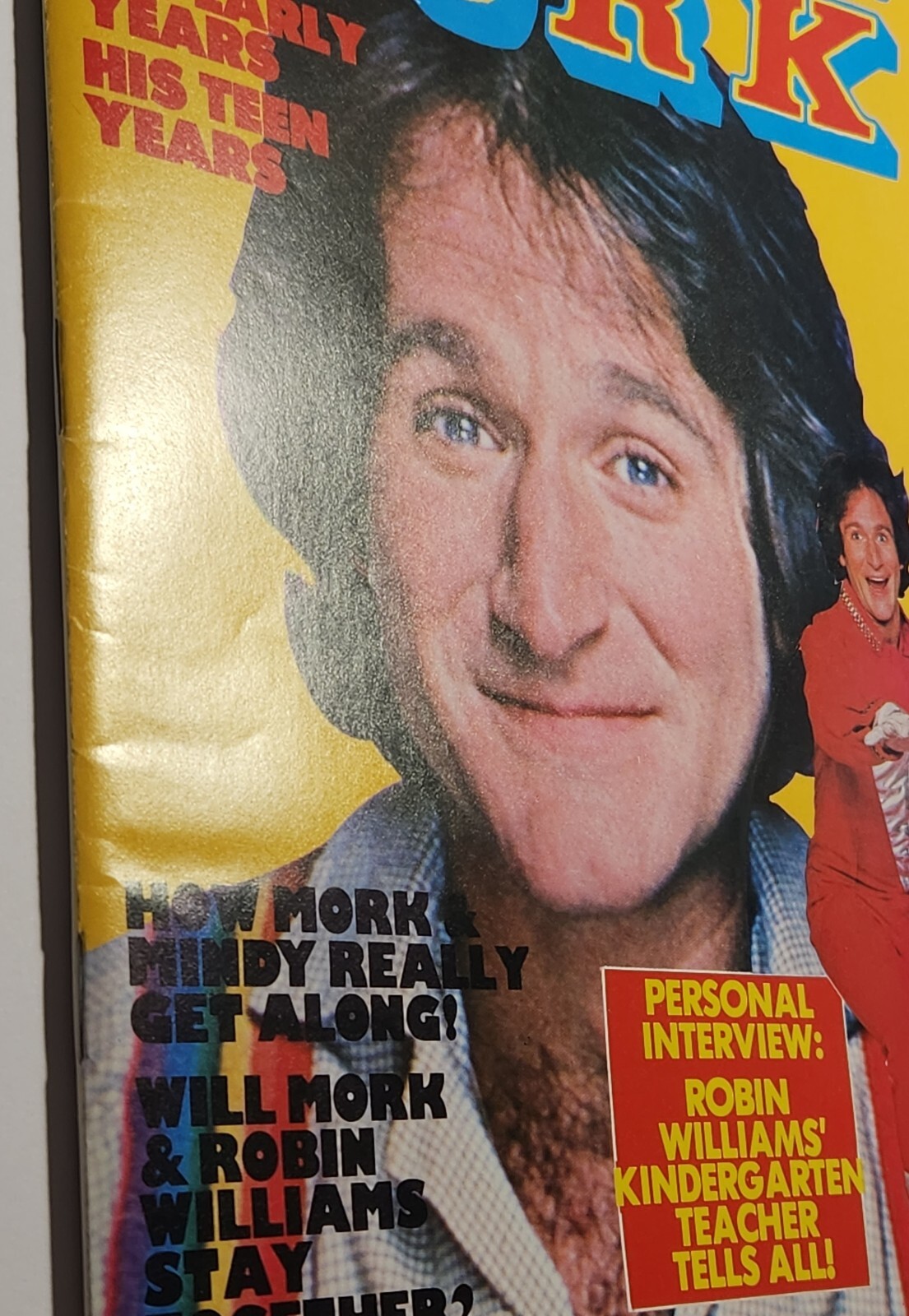 ROBIN WILLIAMS IS MORK Personality Special Magazine 1979 CHRISTOPHER REEVE