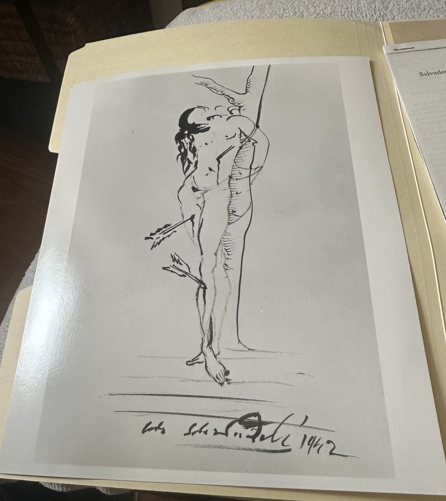 Title: Salvador Dalí – 2001 UCLA Exhibition Catalog + Archival Ephemera Bundle