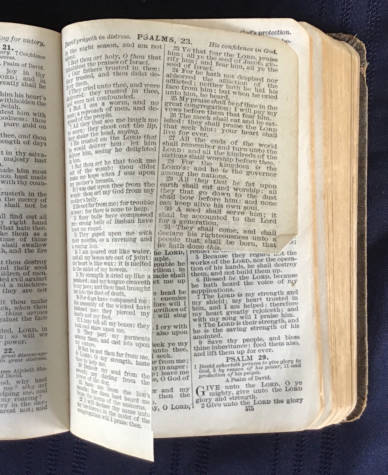 1920 ed. HOLY BIBLE, American Bible Society, small size, 4-1/8” x 6-1/8”