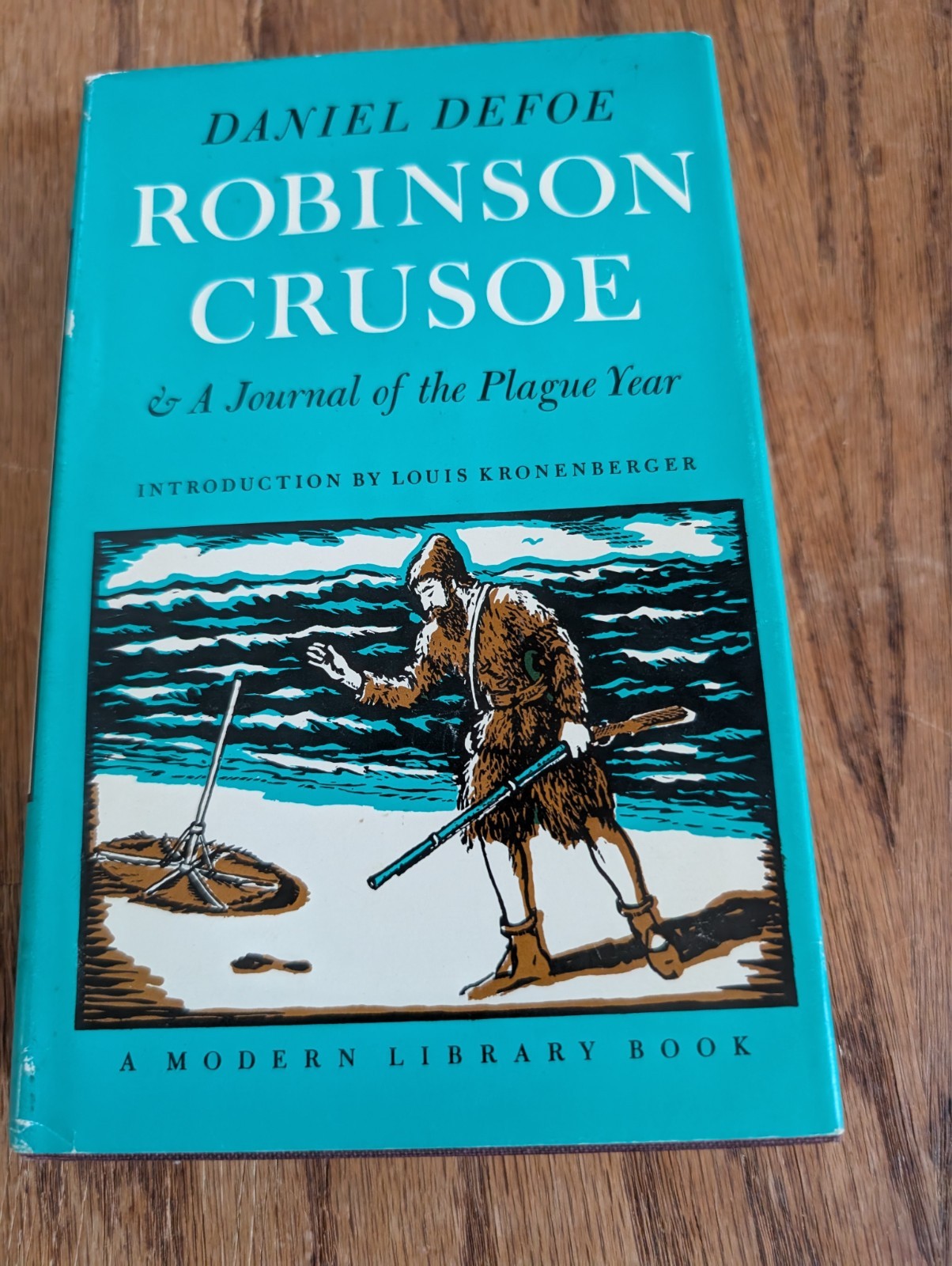 Robinson Crusoe by Daniel Dafoe 1948 Hardcover
