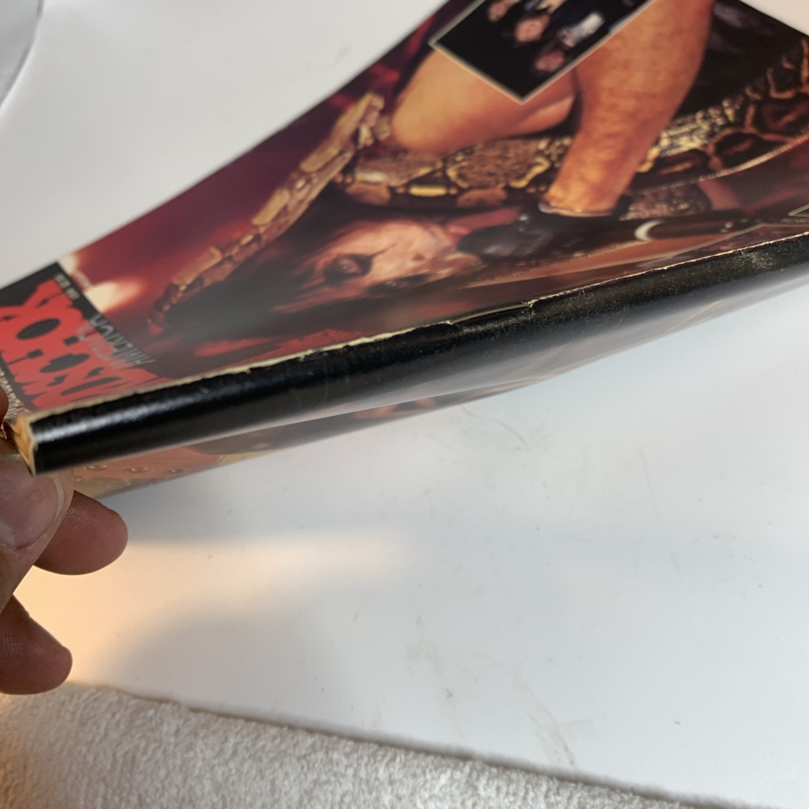 January 1986 Aardschok Magazine Alice Cooper Metallica Metal Church Iron Maiden