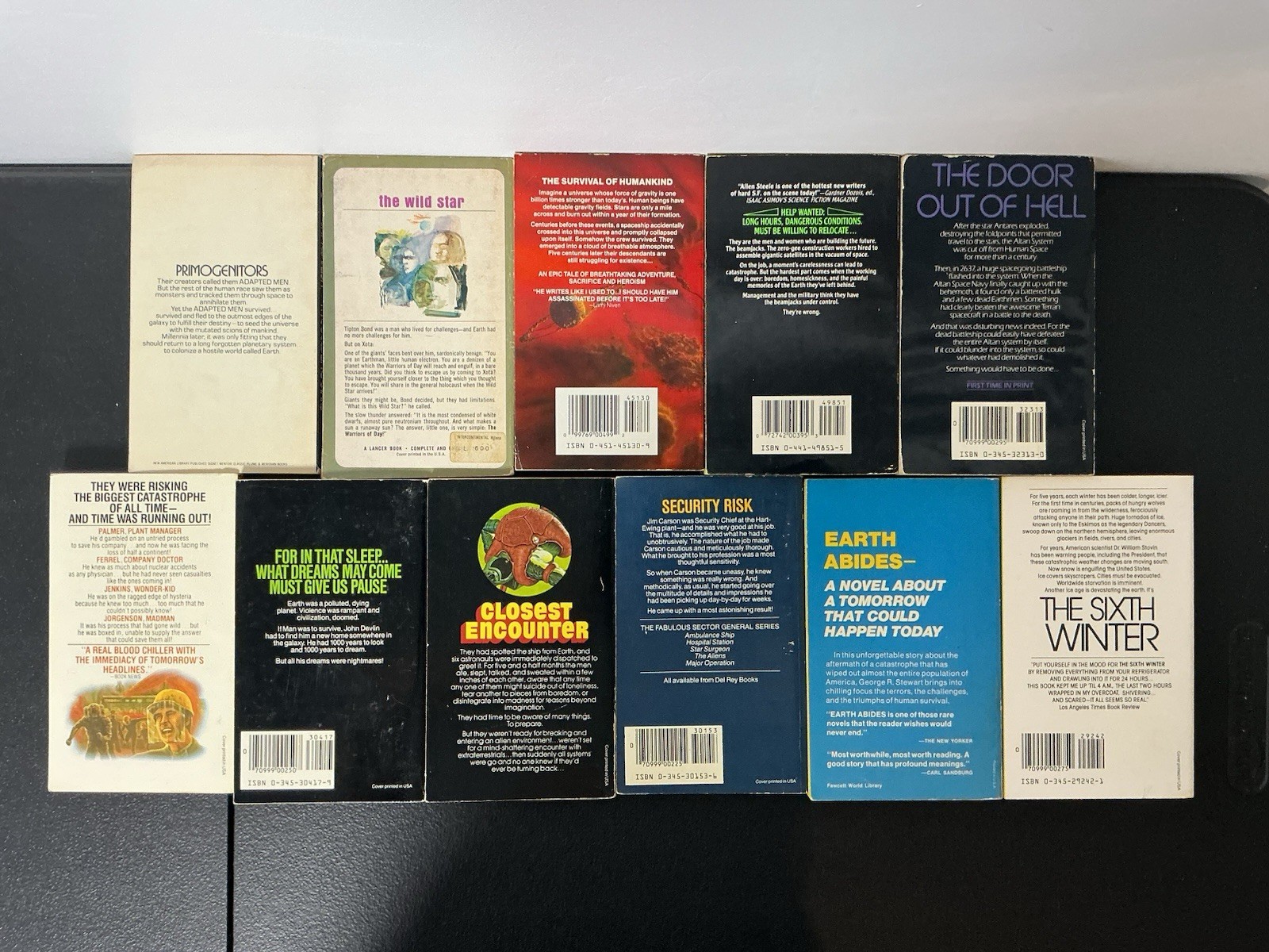 Lot of 20 Science Fiction Paperback Books Steve White James Blish #B104