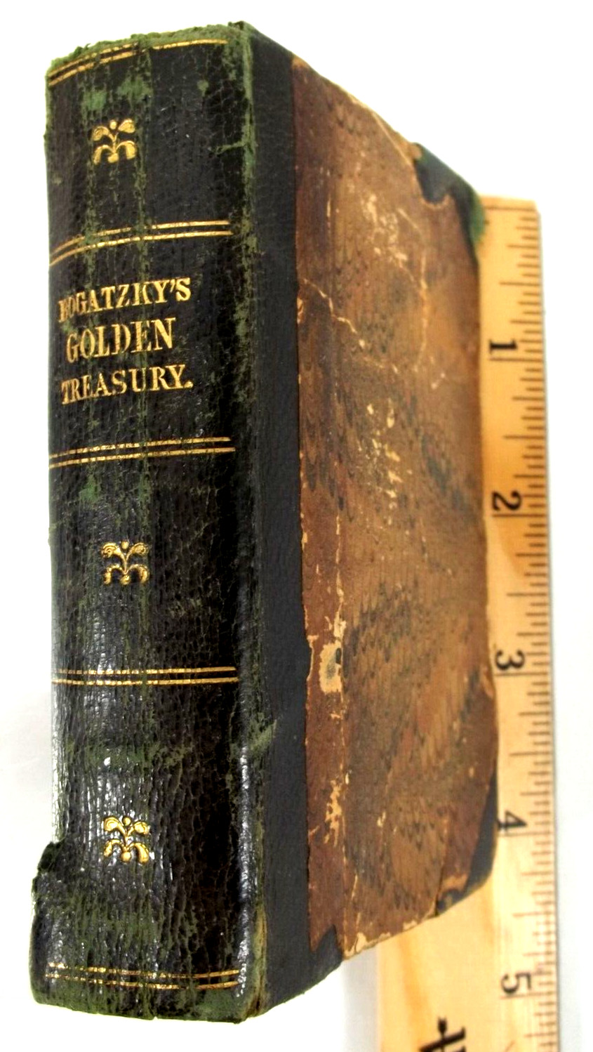 Bogatzy Golden Treasury For the Children of God 1799 Mini 431 Pages 4.24″ x 2.75