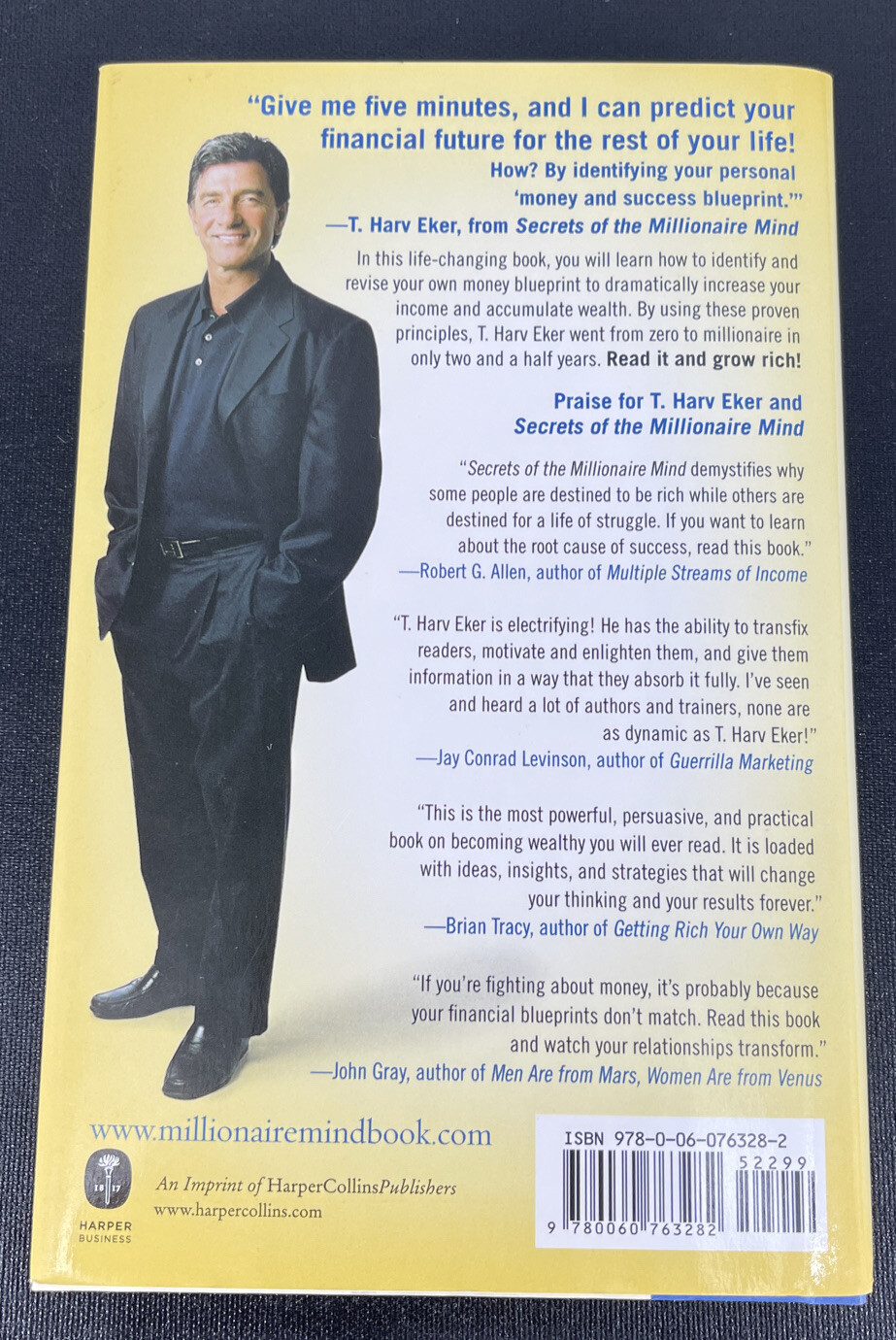 SIGNED FIRST EDITION BOOK – Secrets of the Millionaire Mind T. Harv Eker