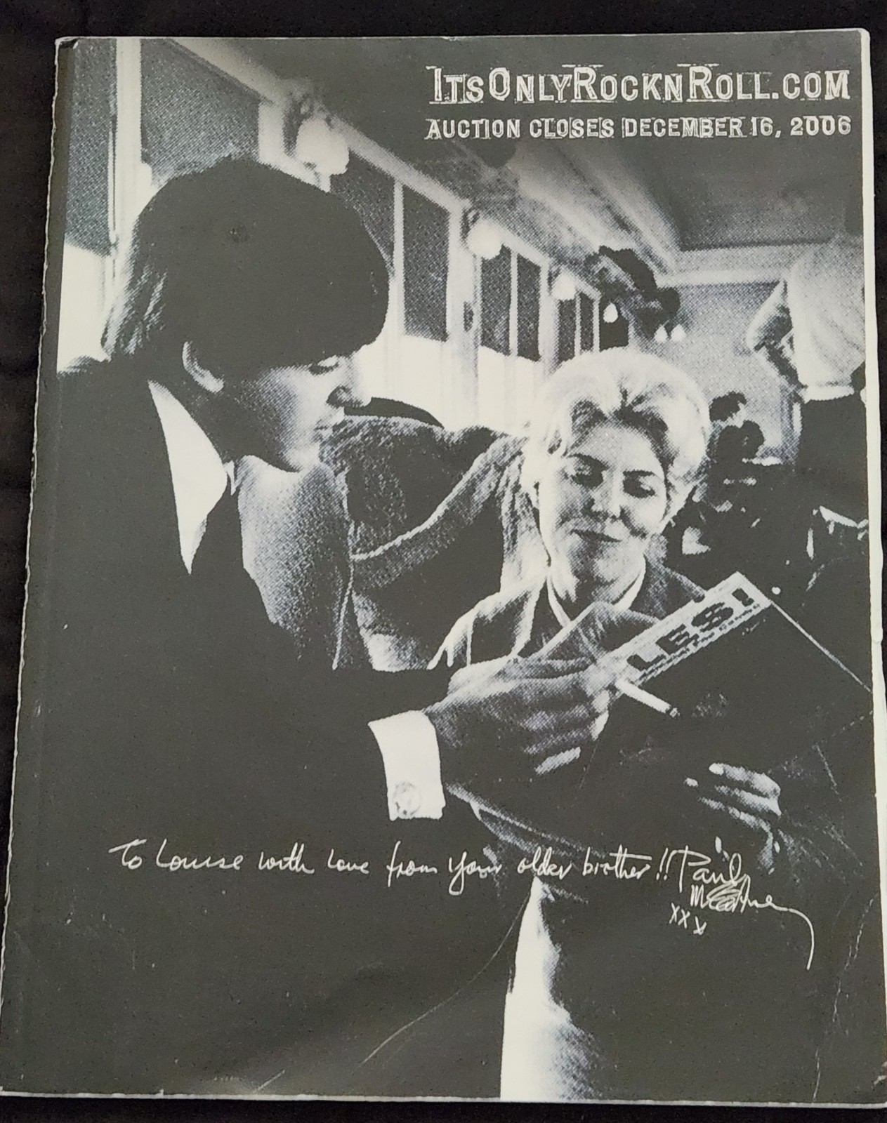 It’s Only Rock N Roll.com Beatles Cover Auction Catalog December 2006