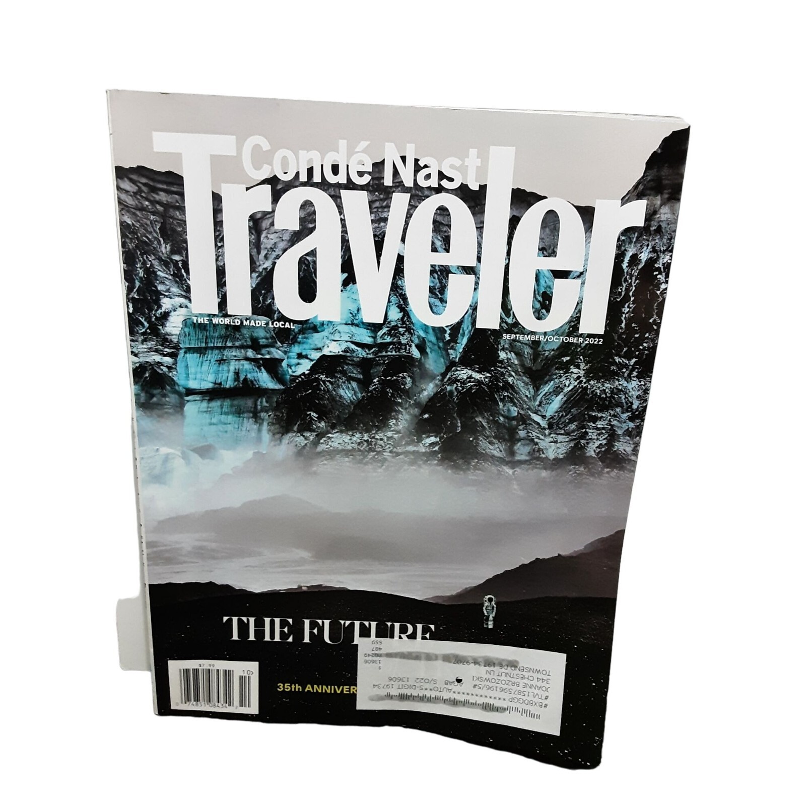 Conde Nast Traveler Magazine September October 2022 35th Anniversary Edition