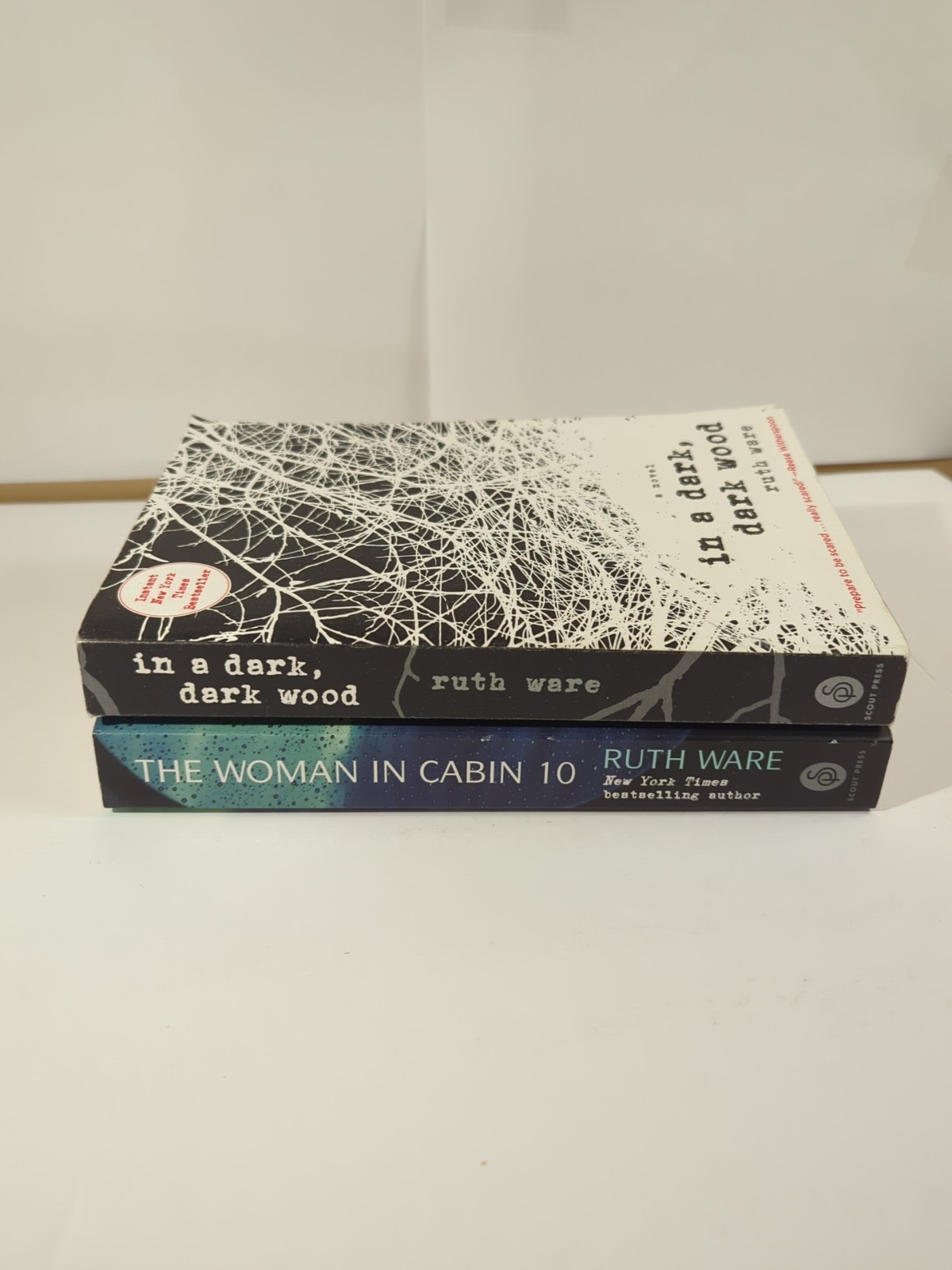 2 X Ruth Ware Softcover Bundle, Psychological Thriller, Mystery Suspense