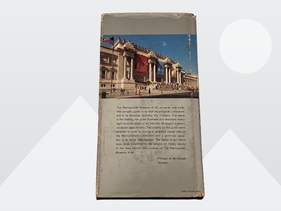 The Metropolitan Museum of Art Guide Book 2nd Printing 1984 Hardcover 432 Pages