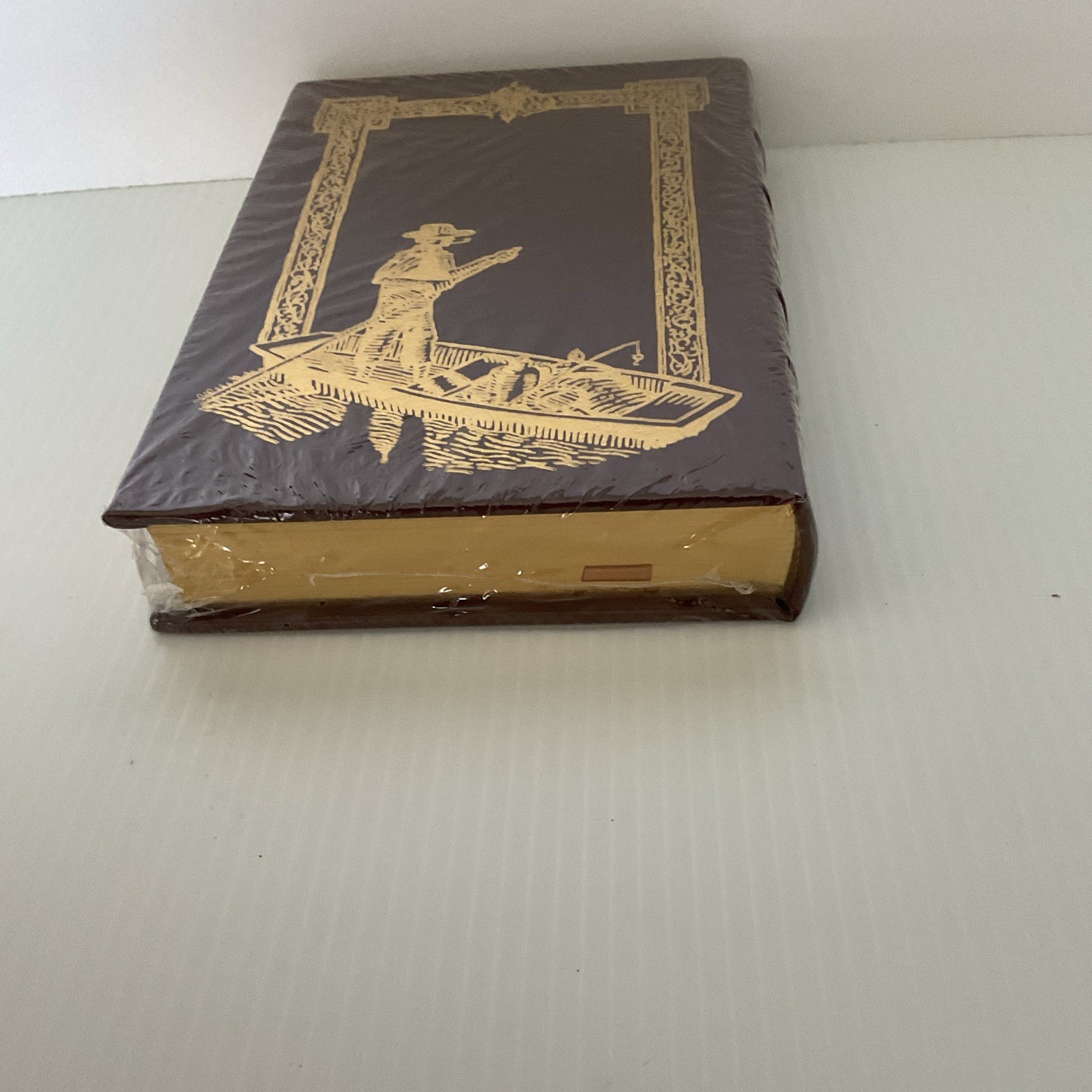Leather Bound Adventures of Huckleberry Finn by Mark Twain Hardcover, English