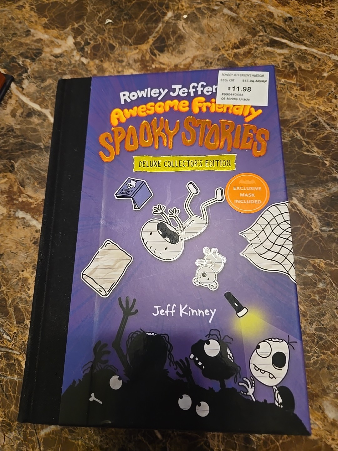 Rowley Jefferson’s Awesome Friendly Spooky Stories Jeff Kinney Wimpy Kid Series