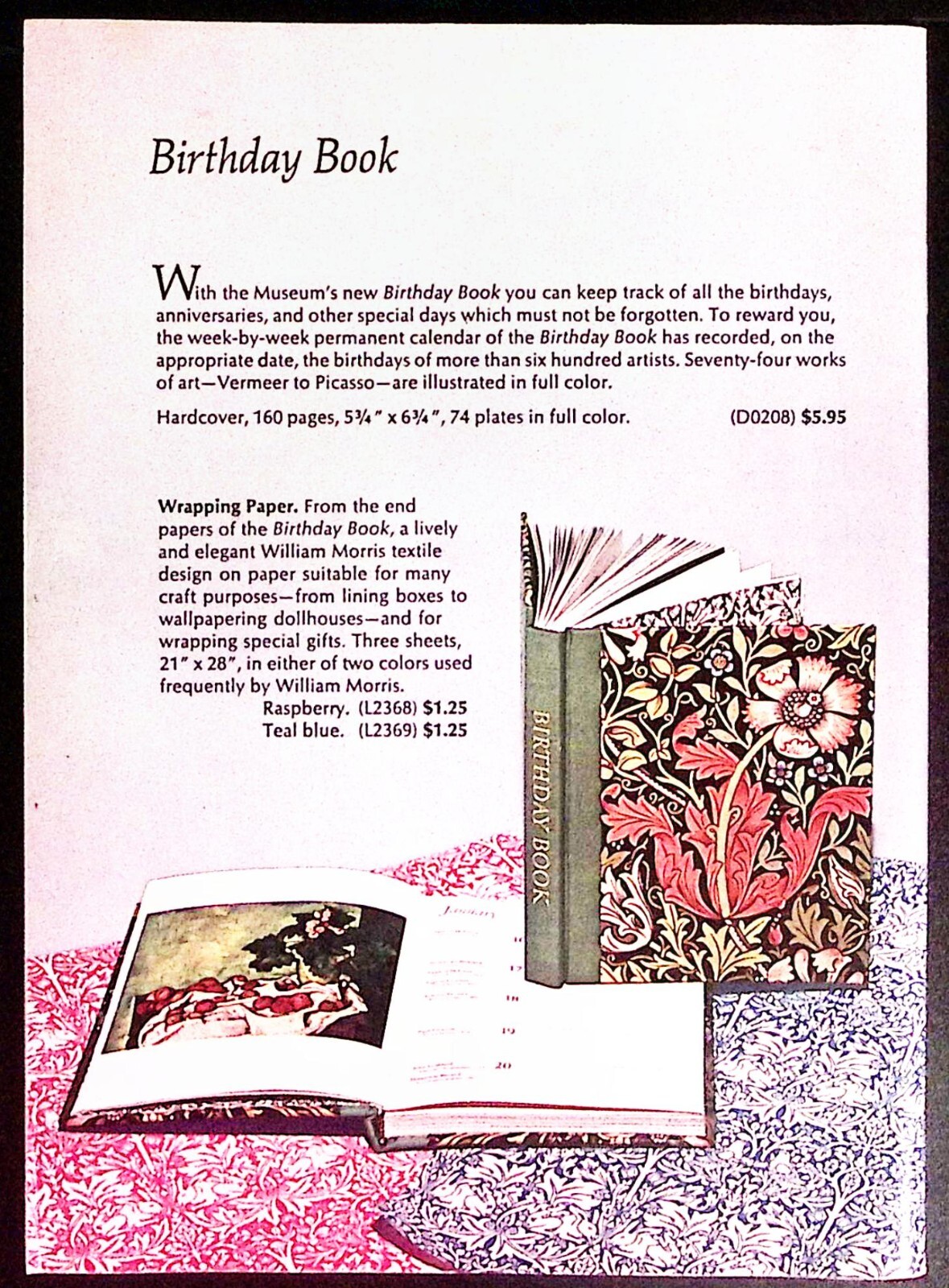 1978 THE METROPOLITAN MUSEUM OF ART SPRING CATALOG 47 PAGES EXC Z7498