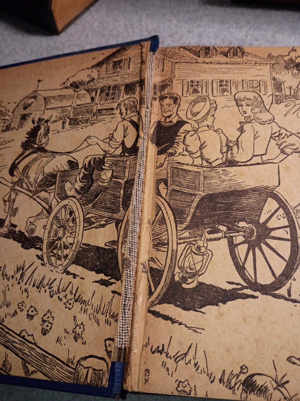 The Whitman Publishing Co. Books Set of 6, 1940s