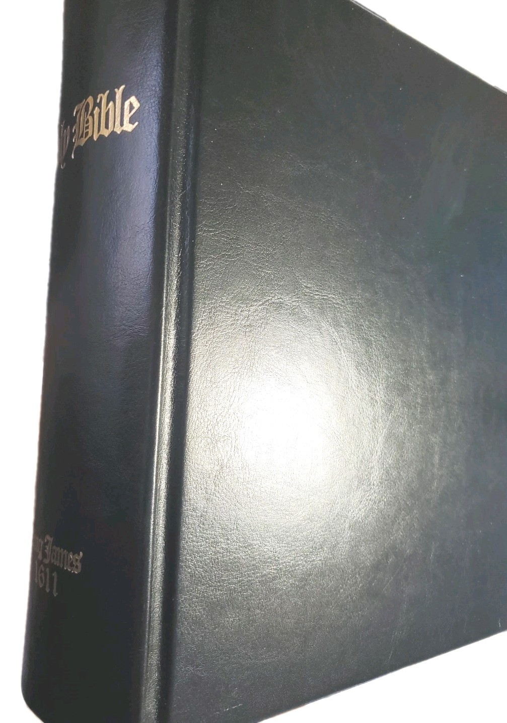 1611 King James Bible 1st Edition Facsimile AND Original Page Leaf 1600s 1st Chr