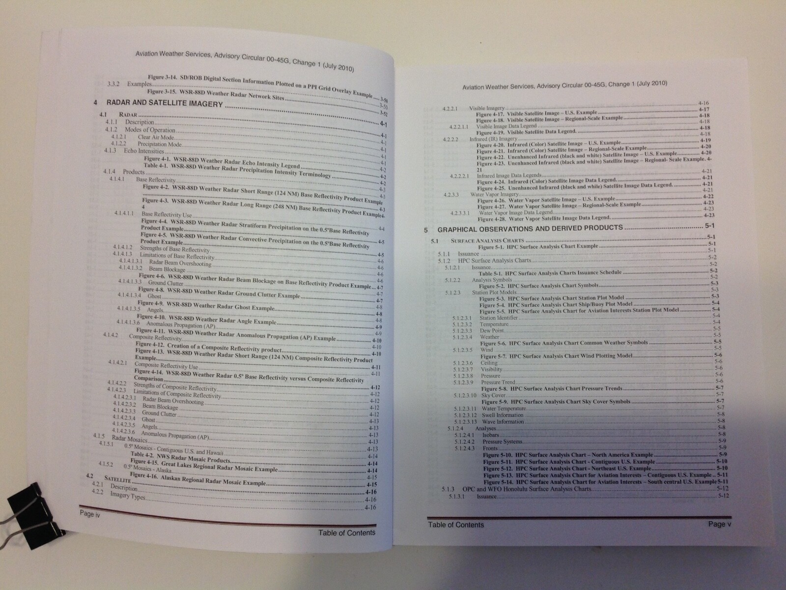 Aviation Weather Services Advisory Circular AC 00-45G Change 1 2010