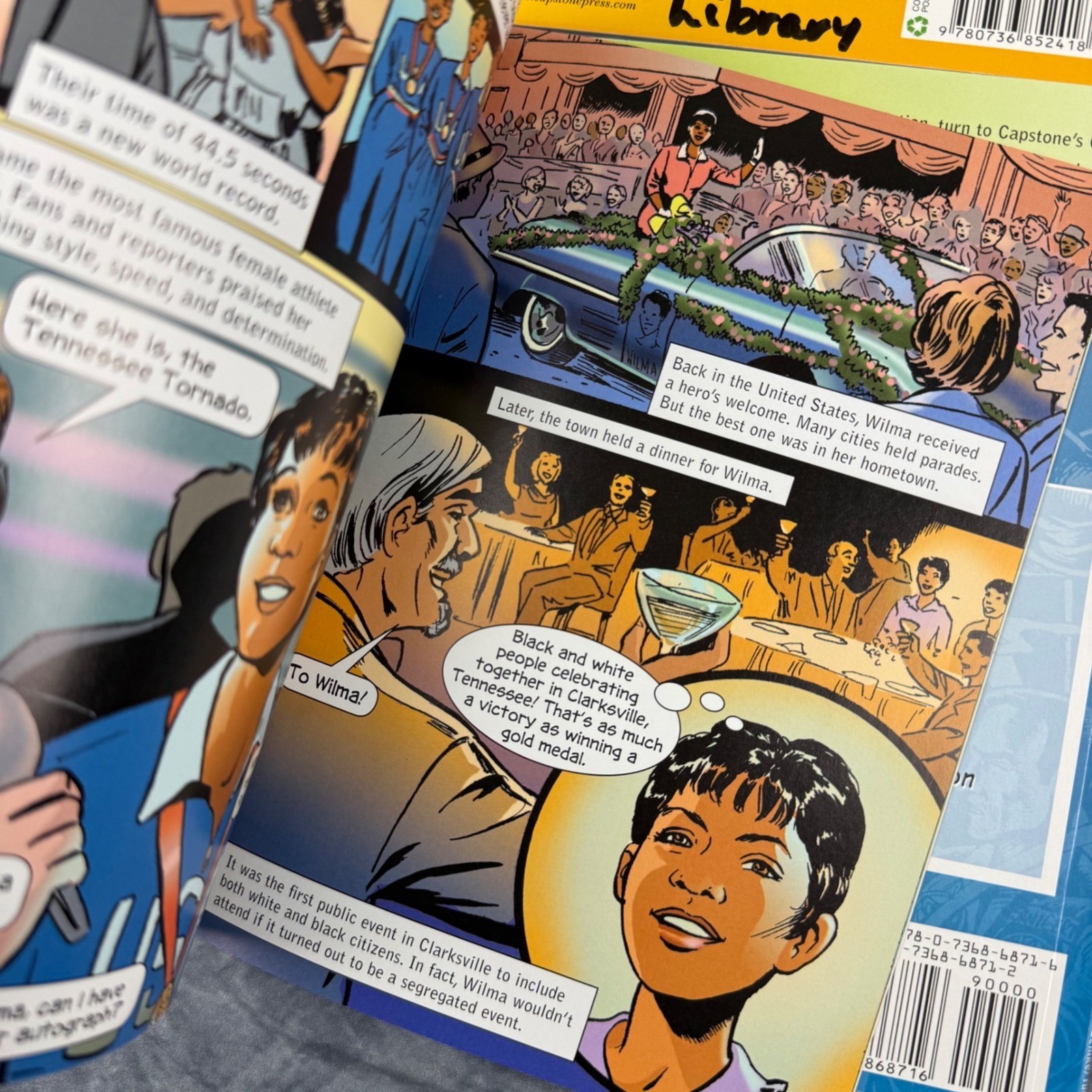 Graphic Library Capstone Press Biography Graphic Novel Lot of 12 History Science