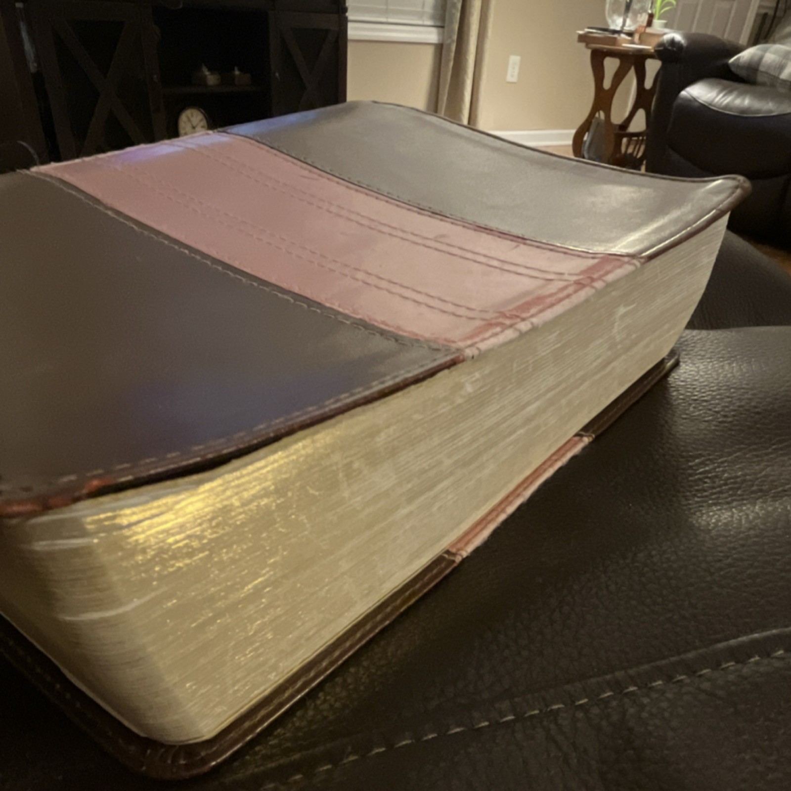 Crossway ESV Study Bible Study Edition Leather Bound w/ Ribbon Marker 2008