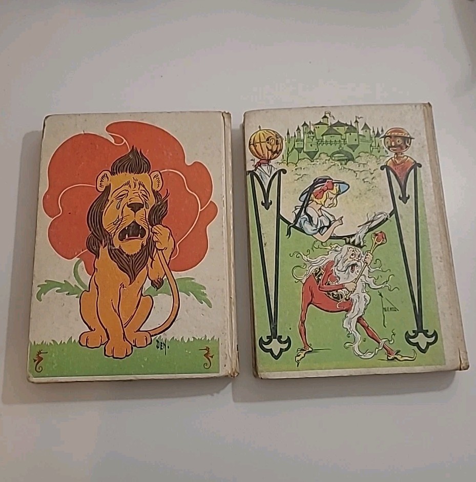 Wizard of OZ L. Frank Baum Book Set Of 12 Hardcover Reilly & Lee 1956