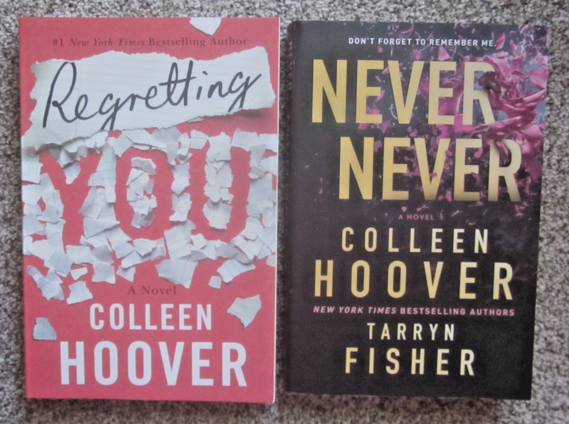 COLLEEN HOOVER BOOK LOT / 9SC / ROMANCE-CONTEMPORARY FICTION / 2013-2023