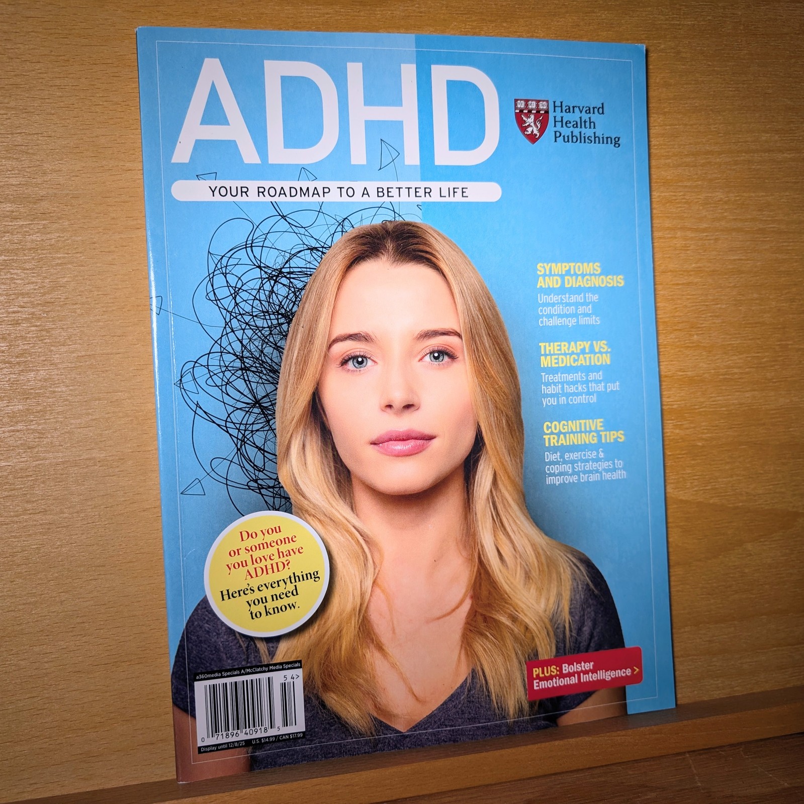 Harvard Health Publishing Magazine December 2025 ADHD NO LABEL