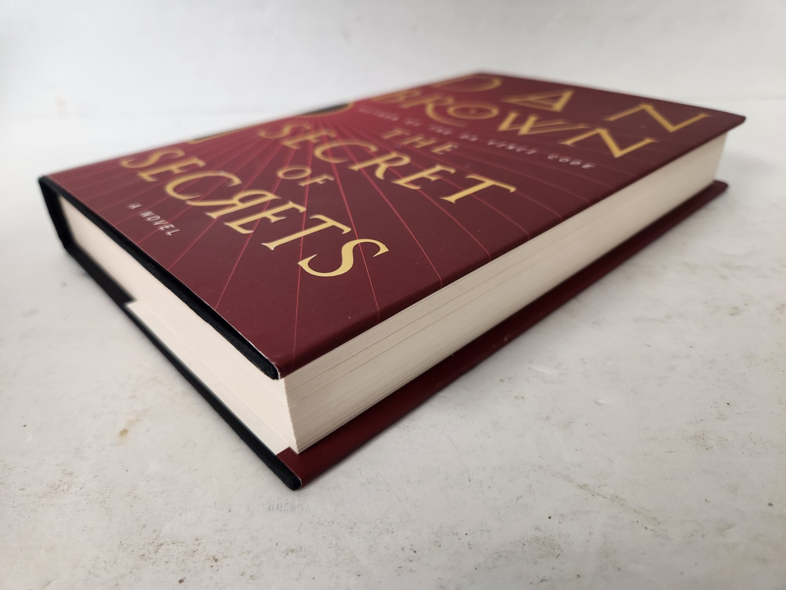Secret of Secrets : A Novel by Dan Brown (2025, Hardcover)